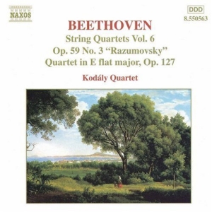 Beethoven Ludwig Van - String Quartets Vol 6 i gruppen Externt_Lager / Naxoslager hos Bengans Skivbutik AB (587602)