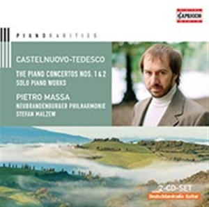 Castelnuovo-Tedesco - Piano Concertos i gruppen Externt_Lager / Naxoslager hos Bengans Skivbutik AB (587797)