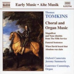 Tomkins Thomas - Choral & Organ Music i gruppen Externt_Lager / Naxoslager hos Bengans Skivbutik AB (587996)