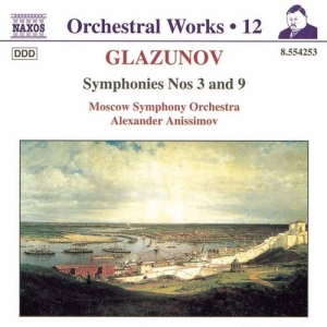 Glazunov Alexander - Symphonies 3 & 9 i gruppen Externt_Lager / Naxoslager hos Bengans Skivbutik AB (587997)