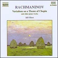 Rachmaninov Sergej - Variations On Chopin i gruppen CD / Klassiskt hos Bengans Skivbutik AB (588232)