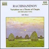 Rachmaninov Sergej - Variations On Chopin i gruppen CD / Klassiskt hos Bengans Skivbutik AB (588232)