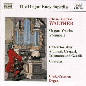 Walther Johann Gottfried - Organ Works Vol 1 i gruppen Externt_Lager / Naxoslager hos Bengans Skivbutik AB (588504)
