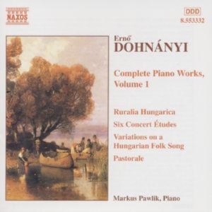 Dohnanyi Ernst - Complete Piano Works Vol 1 i gruppen Externt_Lager / Naxoslager hos Bengans Skivbutik AB (588509)