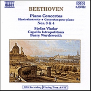 Beethoven Ludwig Van - Piano Concertos 3 & 4 i gruppen Externt_Lager / Naxoslager hos Bengans Skivbutik AB (588863)