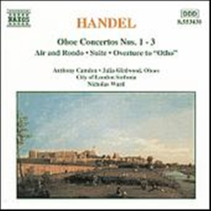 Handel George Frideric - Oboe Concertos 1-3 i gruppen Externt_Lager / Naxoslager hos Bengans Skivbutik AB (588867)