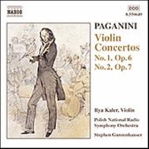 Paganini Nicolo - Violin Concertos 1 & 2 i gruppen Externt_Lager / Naxoslager hos Bengans Skivbutik AB (588875)