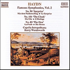 Haydn Joseph - Symphony 83 94 & 101 i gruppen Externt_Lager / Naxoslager hos Bengans Skivbutik AB (589149)