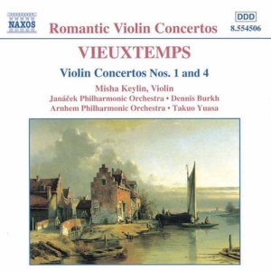Vieuxtemps Henry - Violin Concerto 1 & 4 i gruppen Externt_Lager / Naxoslager hos Bengans Skivbutik AB (589166)