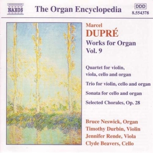 Dupre Marcel - Works For Organ Vol 9 i gruppen Externt_Lager / Naxoslager hos Bengans Skivbutik AB (589171)