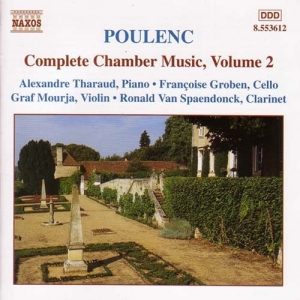 Poulenc Francis - Complete Chamber Music Vol 2 i gruppen Externt_Lager / Naxoslager hos Bengans Skivbutik AB (590067)