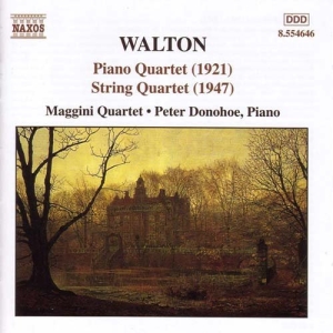 Walton William - Piano Quartet/String Quartet i gruppen Externt_Lager / Naxoslager hos Bengans Skivbutik AB (590074)