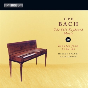 Cpe Bach - Solo Keyboard Works Vol 20 i gruppen Externt_Lager / Naxoslager hos Bengans Skivbutik AB (590634)