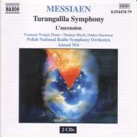 Messiaen Olivier - Turangalila Symphony i gruppen Externt_Lager / Naxoslager hos Bengans Skivbutik AB (590948)