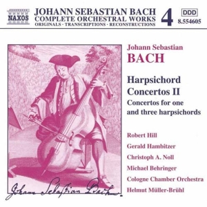 Bach Johann Sebastian - Harpsichord Concertos Ii i gruppen Externt_Lager / Naxoslager hos Bengans Skivbutik AB (590956)
