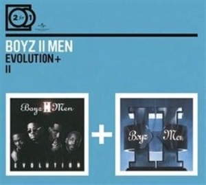 Boyz II Men - 2For1 Evolution/Ii i gruppen CD / RNB, Disco & Soul hos Bengans Skivbutik AB (591046)