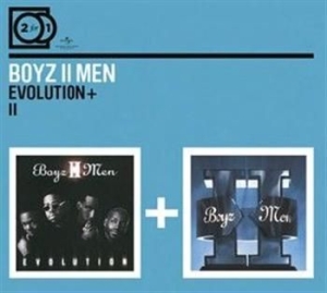 Boyz Ii Men - 2For1 Evolution/Ii i gruppen CD / RnB-Soul hos Bengans Skivbutik AB (591046)