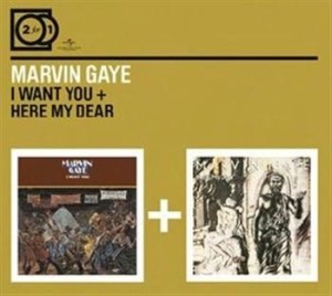 Marvin Gaye - 2For1 I Want You/Here My Dear i gruppen CD / Pop-Rock hos Bengans Skivbutik AB (591096)