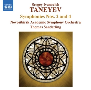 Taneyev - Symphonies 2 And 4 i gruppen Externt_Lager / Naxoslager hos Bengans Skivbutik AB (591971)