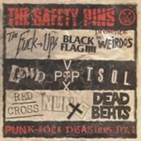 Safety Pins - Punk Rock Disasters i gruppen CD / Pop-Rock,Svensk Folkmusik hos Bengans Skivbutik AB (592061)