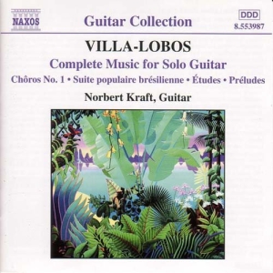 Villa Lobos Heitor - Complete Music Solo Guitar i gruppen Externt_Lager / Naxoslager hos Bengans Skivbutik AB (592542)
