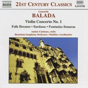 Balada Leonardo - Violin Concerto 1 i gruppen Externt_Lager / Naxoslager hos Bengans Skivbutik AB (592551)