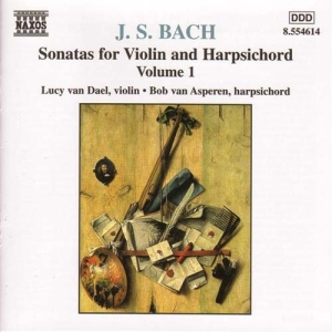 Bach Johann Sebastian - Sonatas For Violin & Harpsicho i gruppen Externt_Lager / Naxoslager hos Bengans Skivbutik AB (592552)