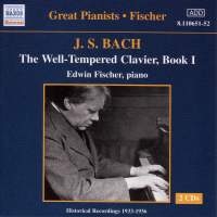 Bach Johann Sebastian - Well-Tempered Clavier Book 1 i gruppen Externt_Lager / Naxoslager hos Bengans Skivbutik AB (593167)