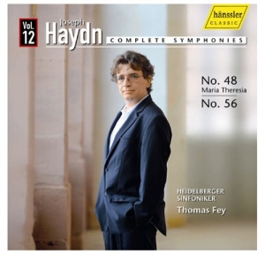 Joseph Haydn - Symphonies Nos 48 & 56 i gruppen Externt_Lager / Naxoslager hos Bengans Skivbutik AB (593424)