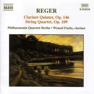 Reger Max - Clarinett Quintet/String Quart i gruppen Externt_Lager / Naxoslager hos Bengans Skivbutik AB (594470)