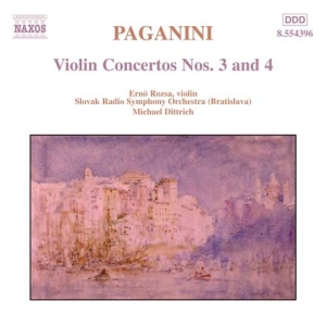 Paganini Nicolo - Violin Concertos Nos 3 & 4 i gruppen Externt_Lager / Naxoslager hos Bengans Skivbutik AB (594473)