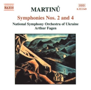 Martinu Bohuslav - Symphonies 2 & 4 i gruppen Externt_Lager / Naxoslager hos Bengans Skivbutik AB (594476)