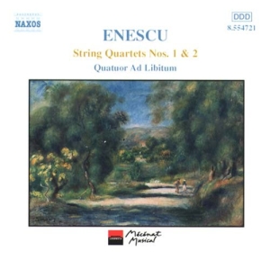 Enescu George - String Quartets 1 & 2 i gruppen Externt_Lager / Naxoslager hos Bengans Skivbutik AB (594480)
