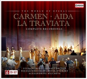 The World Of Opera - Carmen / Aida / La Traviata Complet i gruppen Externt_Lager / Naxoslager hos Bengans Skivbutik AB (595174)