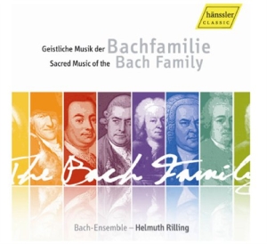 J S Bach / W F Bach / J C Bach - Sacred Music Of The Bach Family i gruppen Externt_Lager / Naxoslager hos Bengans Skivbutik AB (596990)