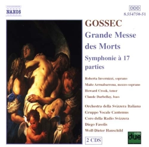 Gossec Francois-Joseph - Grande Messe Des Morts i gruppen Externt_Lager / Naxoslager hos Bengans Skivbutik AB (597091)