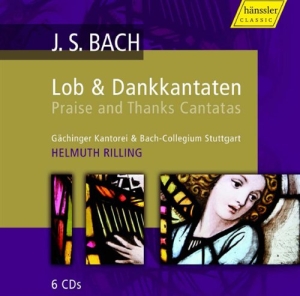 J S Bach - Cantatas 51, 76, 79, 80, 137 i gruppen Externt_Lager / Naxoslager hos Bengans Skivbutik AB (597157)