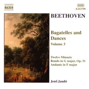 Beethoven Ludwig Van - Bagatelles & Dances Vol 3 i gruppen Externt_Lager / Naxoslager hos Bengans Skivbutik AB (598358)