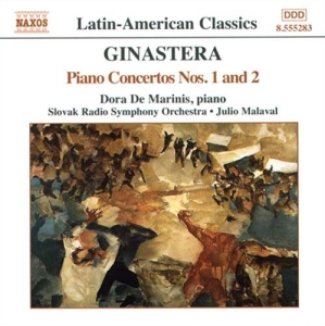 Ginastera Alberto - Piano Concertos 1 & 2 i gruppen Externt_Lager / Naxoslager hos Bengans Skivbutik AB (598362)