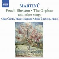 Martinu Bohuslav - Peach Blossom And Other Songs i gruppen Externt_Lager / Naxoslager hos Bengans Skivbutik AB (598564)