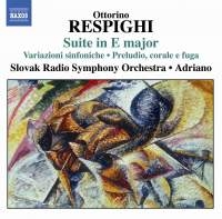 Respighi - Variazoni Sinfoniche i gruppen Externt_Lager / Naxoslager hos Bengans Skivbutik AB (598570)