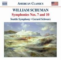 Schuman William - Symphonies 7&10 i gruppen Externt_Lager / Naxoslager hos Bengans Skivbutik AB (598574)