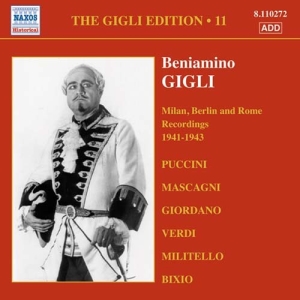 Gigli Beniamino - Vol 11 i gruppen Externt_Lager / Naxoslager hos Bengans Skivbutik AB (598585)