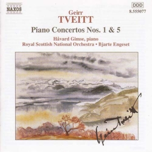Tveitt Geirr - Piano Concertos 1 & 5 i gruppen Externt_Lager / Naxoslager hos Bengans Skivbutik AB (599578)