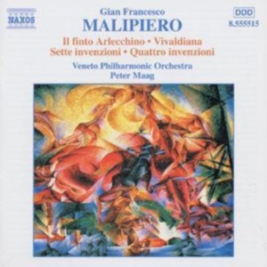 Malipiero Gian Francesco - Il Finto Arlecchino i gruppen Externt_Lager / Naxoslager hos Bengans Skivbutik AB (599588)