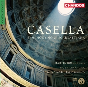 Casella - Symphony No 2 i gruppen Externt_Lager / Naxoslager hos Bengans Skivbutik AB (600175)