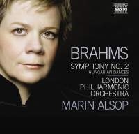 Brahms - Symphony 2, Hungarian Dances i gruppen Externt_Lager / Naxoslager hos Bengans Skivbutik AB (600524)