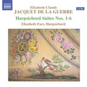 De La Guerre - Suites For Harpsichord i gruppen Externt_Lager / Naxoslager hos Bengans Skivbutik AB (600534)