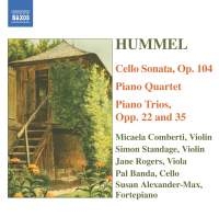 Hummel - Chamber Music i gruppen Externt_Lager / Naxoslager hos Bengans Skivbutik AB (600695)