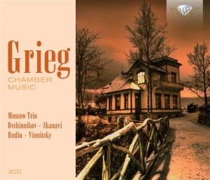 Grieg - Chamber Music i gruppen Externt_Lager / Naxoslager hos Bengans Skivbutik AB (601614)